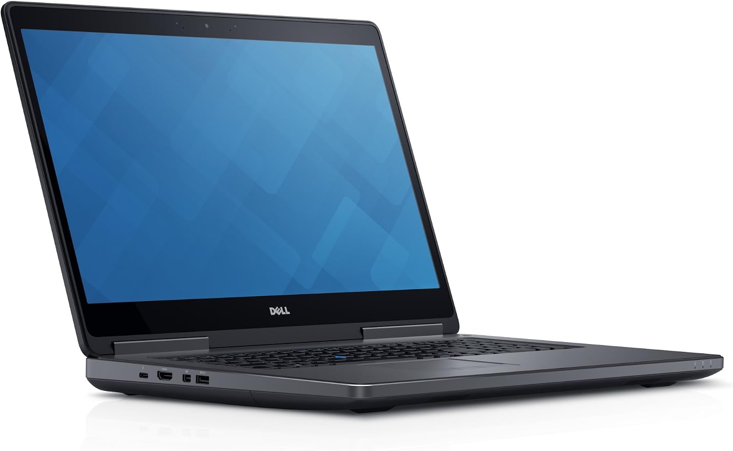 Dell Precision 7720 7720 Laptop (Windows 10 Pro, Intel i7-6820HQ, 17.3' LCD Screen, Storage: 500 GB, RAM: 8 GB) Black