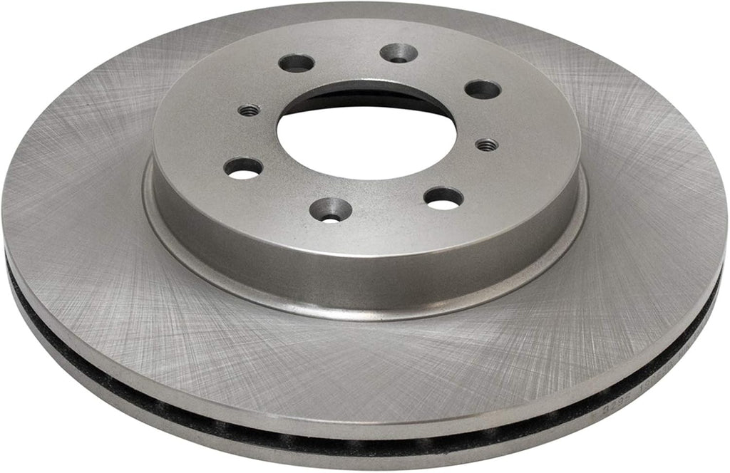 TRQ Front Brake Pad and Rotor Set Semi Metallic Vented Rotors Compatible with 1996-2005 Honda Civic 2010-2014 Insight