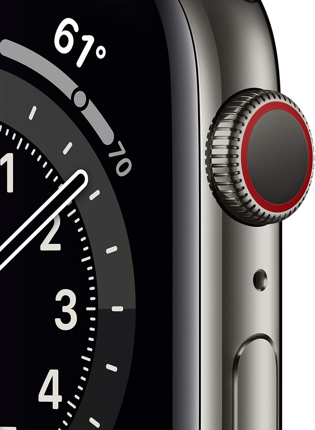 Apple Watch Series 6 LTE 44mm Graphite Stainless Steel Graphite - M07R3LL/A