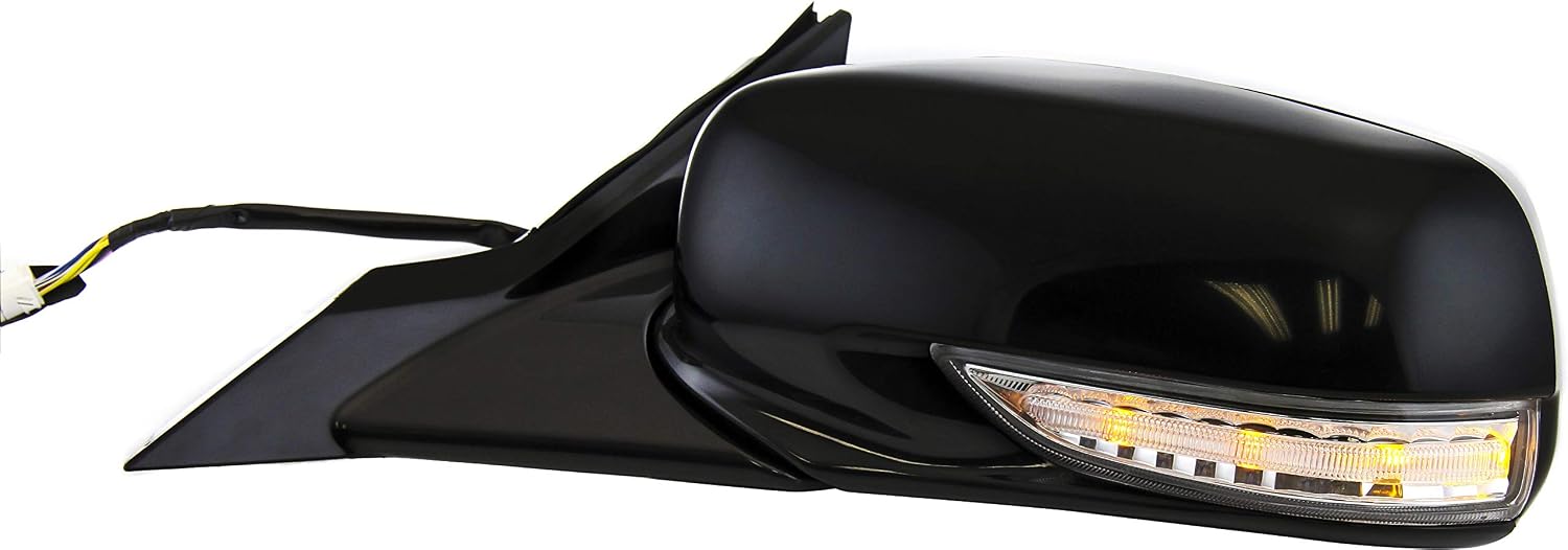 Kool Vue Driver Side Power Heated Mirror for Acura TL 2009-2014 with Signal Light & Memory Paintable