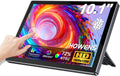 10.1-inch Touchscreen Monitor, HDMI 1920×1200 60hz 16:10 IPS Laptop Monitor, Dual Built-in Speakers, HDMI Input, Compatible with R Pi 5/4/3/2 Windows 10/8/7 Supports Standard VESA