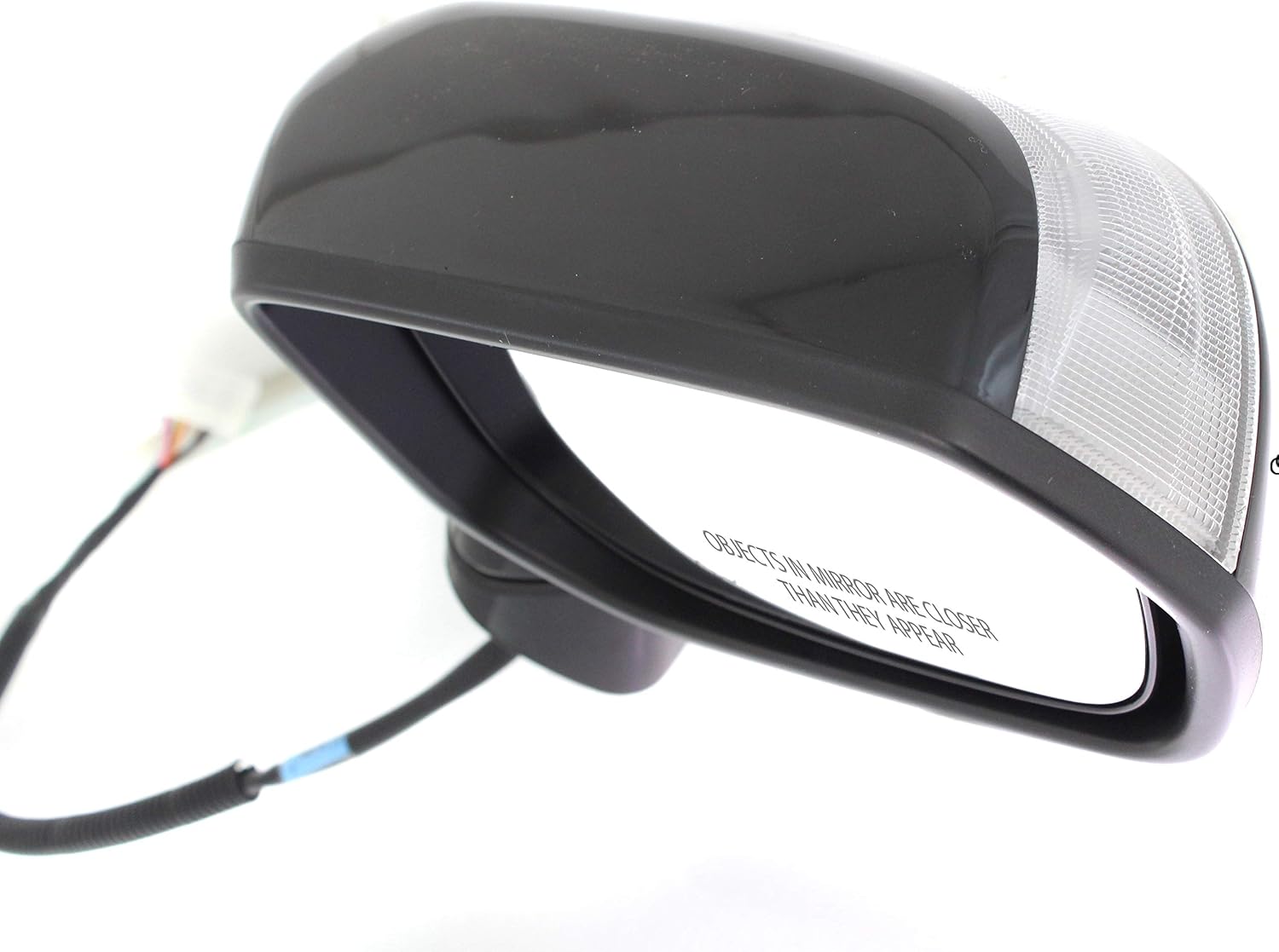 Kool Vue Mirror Compatible With Acura RDX 2007-2012, Paintable, Power, Heated, Manual Folding, Passenger Side
