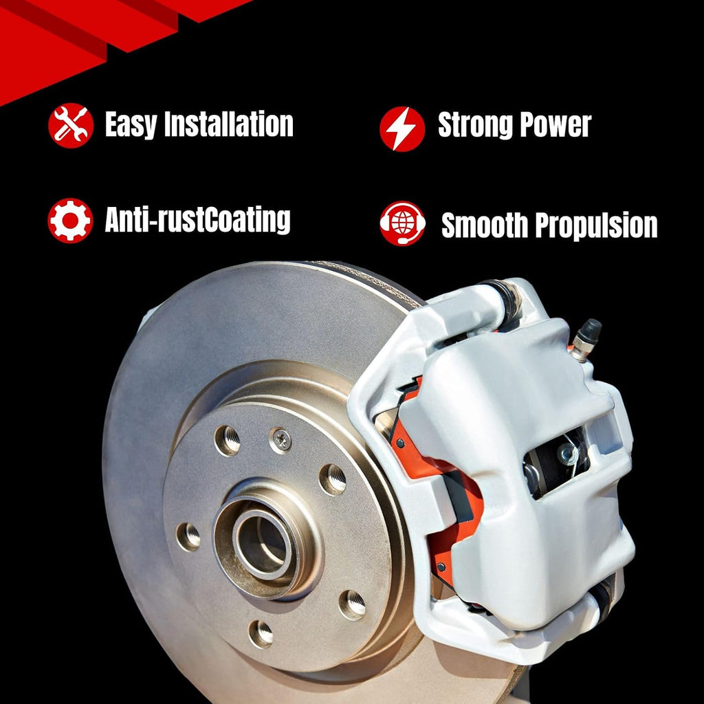 1X Brake Caliper Assembly Front Driver Side for Honda Civic 1.8L 2006-2011, for Honda Civic 1.6L 1996-2000 Automotive Replacement Brake Kit