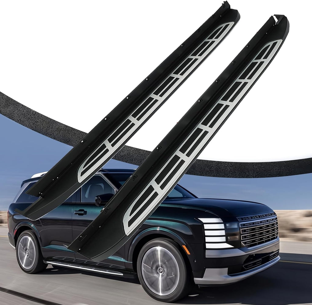 Running Boards Compatible with Hyundai Palisade 2026 (SE/SEL/Calligraphy/Limited), Aluminum Side Steps, 600Lbs Capacity