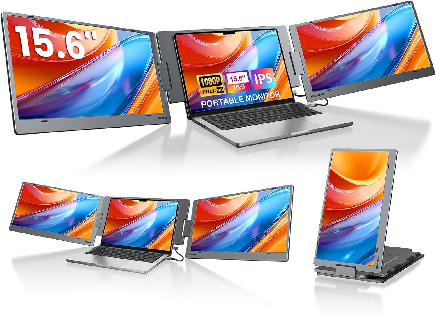 KYY Windows Only 15.6 Inch Screen Extender (X90E) and Travel Bag