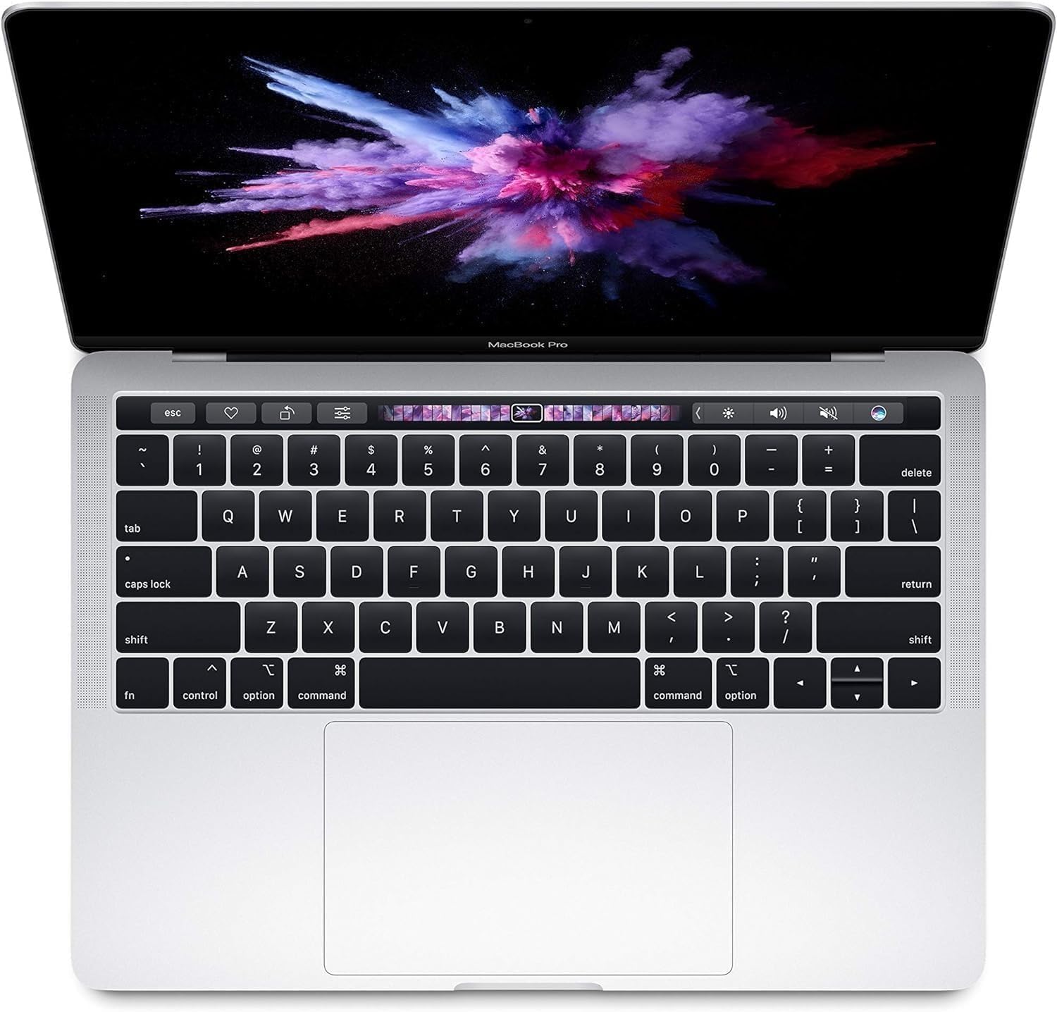 Apple Mid 2019 MacBook Pro Touch Bar with 1.4 GHz Quad Core i5, 13-inch, 16GB RAM, 256GB SSD, Silver (Renewed)