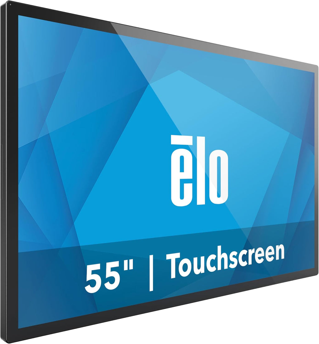 Elo 5554L - 55' 4K Touchscreen Signage - TouchPro PCAP Anti-Friction, 40 Touch, 3840 x 2160, Black