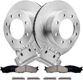 Detroit Axle - Front Brake Kit for 03-08 Dodge Ram 2500 3500, 13.91'' inch Disc Brake Rotors Brake Calipers Ceramic Brake Pads 2003 2004 2005 2006 2007 2008 Replacement