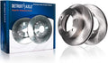 Detroit Axle - Rear Brake Rotors for 2003-2008 Dodge Ram 2500 3500 Brake Rotors 2004 2005 2006 2007 Replacement Brakes and Rotors
