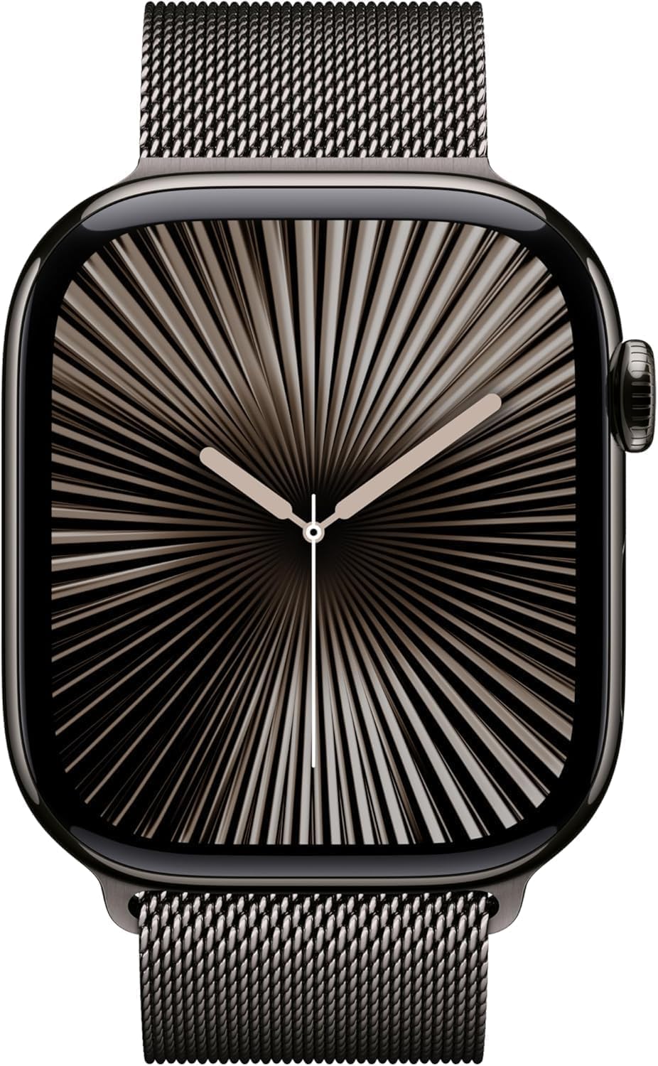Apple Watch Series 10 [GPS + Cellular, 46mm] - Slate Titanium Case with Slate Milanese Loop, M/L, M/L (Renewed)