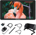 FEELWORLD P6XL 6 Inch Camera Monitor Built-in Battery,1200nits Bright,Touch Screen,4k HDMI/HDR Monitoring/Custom 3D-LUT