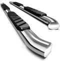MaxMate 3.5' Oval Nerf Bar Side Steps Compatible with 2020-2026 Jeep Gladiator JT | SS2J35197MX | Side Rails Running Boards