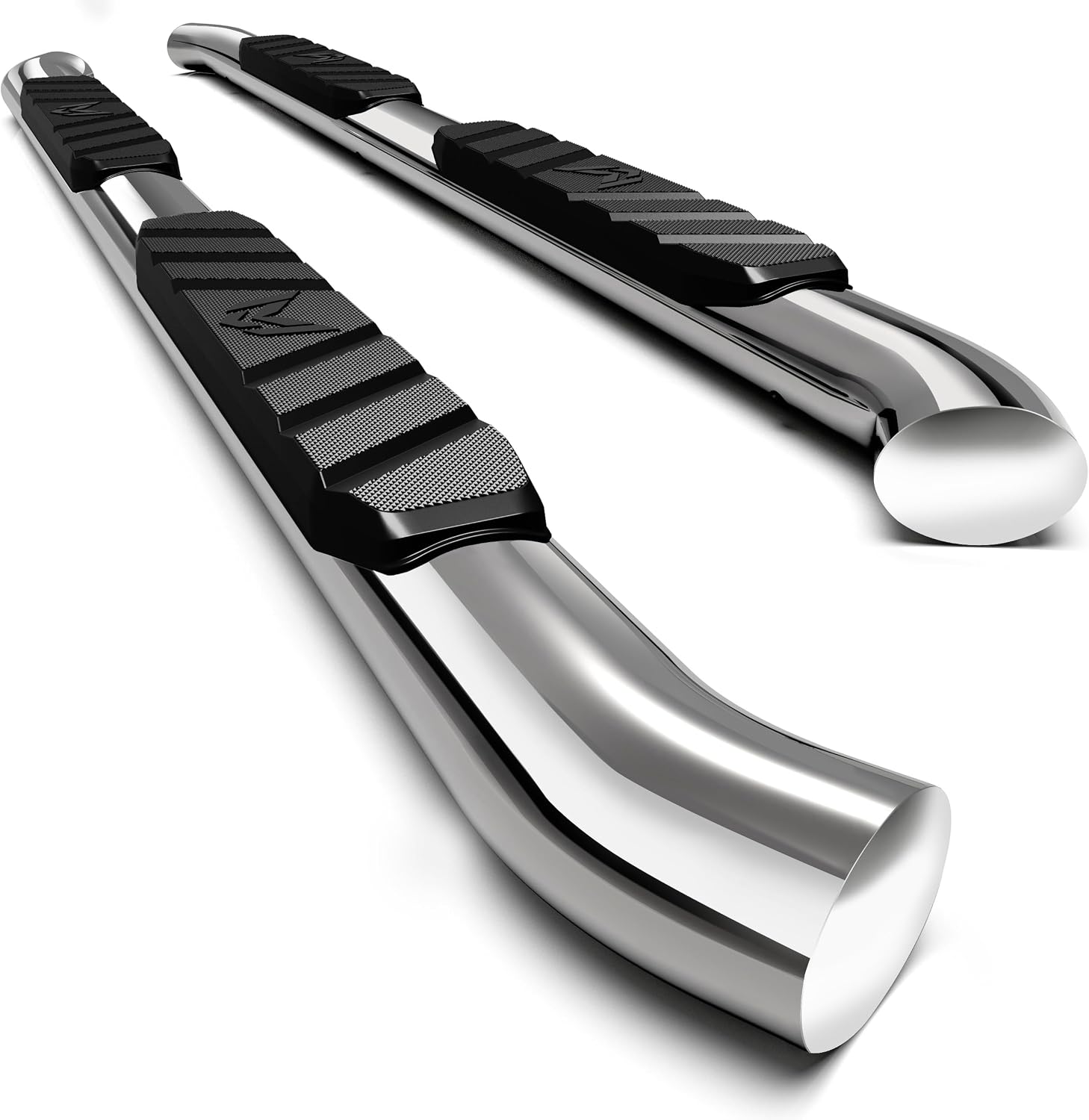 MaxMate 3.5' Oval Nerf Bar Side Steps Compatible with 2020-2026 Jeep Gladiator JT | SS2J35197MX | Side Rails Running Boards