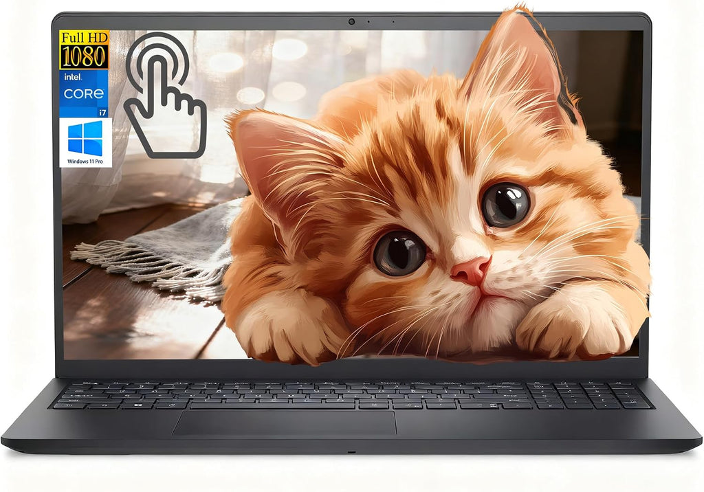 Dell Inspiron 15.6' FHD Touchscreen Upgraded Laptop, 13th Gen Intel Core i7-1355U (10-Core) CPU, 32GB RAM | 1TB SSD | Windows 11 Pro | Wi-Fi 6 | Webcam | for Home/Office/Online Learning | RK