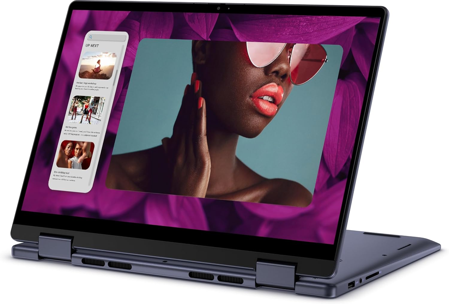 Dell Inspiron 14 2-in-1 Laptop 2024 14' WUXGA 1920 x 1200 Touchscreen, AMD Ryzen 5 8640HS AMD Radeon Graphics 64GB DDR5 4TB SSD Backlit Keyboard Fingerprint Wi-Fi 6E Bluetooth 5.1 Windows 11 Pro
