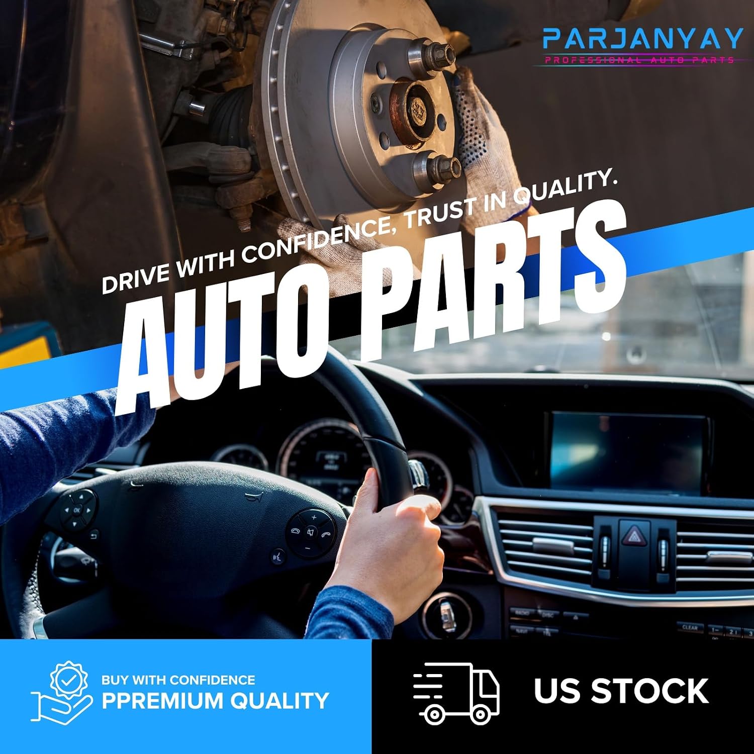 Front Brake Pads and Rotors, Automotive Replacement Brake Kits for Honda Civic del Sol 1.6L 1994 1995 1996 1997, for Honda Fit 1.5L 2007 2008 2009 2010 2011