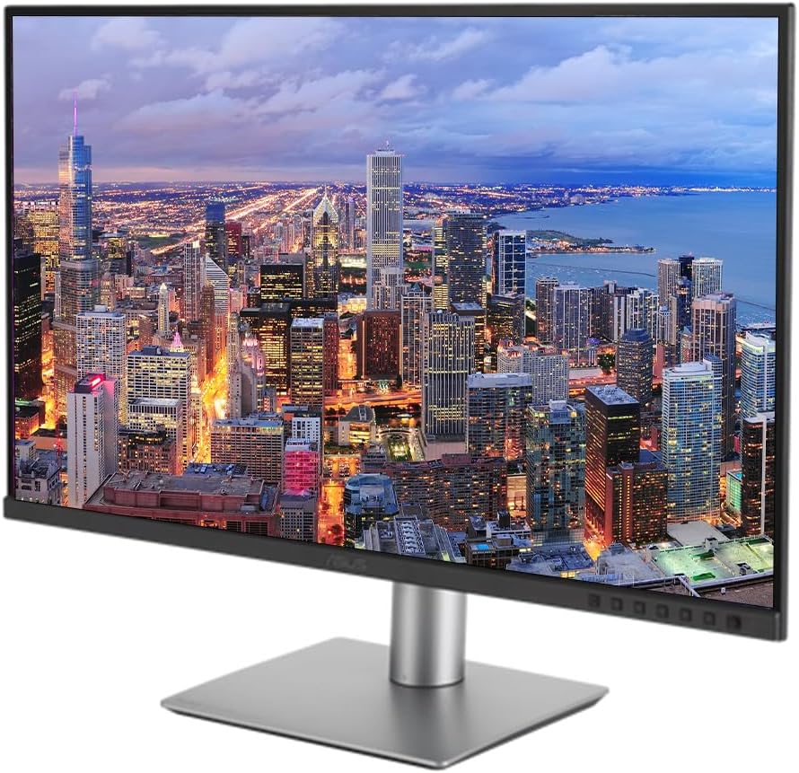 Asus ProArt PA329CRV 32-inch 2160P 4K UHD IPS Professional Monitor, 2-Pack Bundle with USB-C 96W PD, Daisy Chain DisplayPort, HDMI, USB Hub and Integrated Speakers