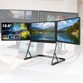 Extended Display,15.6' FHD 1080P 16:9 IPS Portable Foldable Triple,Portable Monitor with USB-C & HDMI, Compact Laptop Monitor Extender for Office and Remote Work