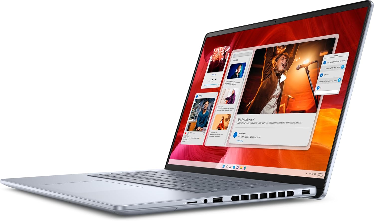 Dell Inspiron 16 Plus 7640 Laptop - Intel 16-Core Ultra 7 155H • GeForce RTX 4060 • 16' 2.5K 120Hz Anti-Glare Display • Backlit Keyboard • AI Copilot • Win 11 Pro • w/Accessories (64GB RAM | 1TB SSD)