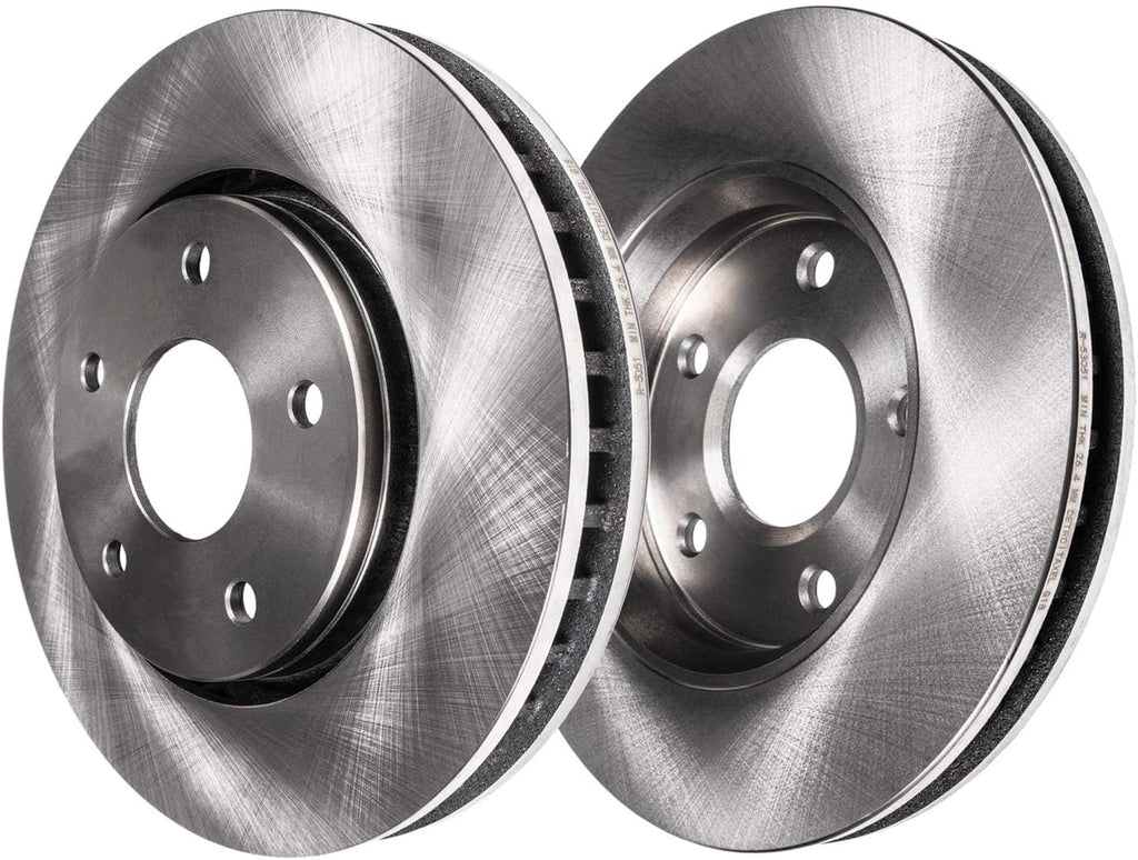 Detroit Axle - 6pc Front Brake Kit for 2010-2016 Land Rover LR4 2014-2017 Range Rover 2010-2017 Range Rover Sport Disc Brake Rotors Ceramic Brake Pads Replacement :14.17' inch Rotor