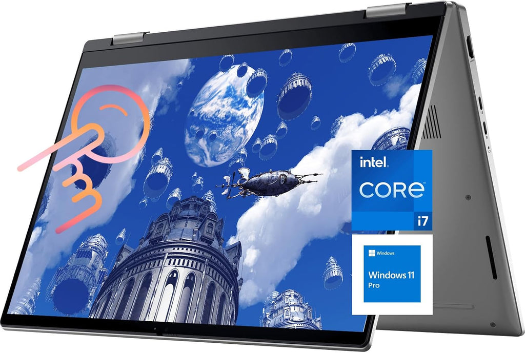 Dell Latitude 7420 2-in-1 Touchscreen Business Laptop, 14' FHD (1920x1080), 11th Gen Core i7-1185G7, 16GB RAM, 512GB SSD, Thunderbolt 4, HDMI Windows 11 Pro (Renewed)