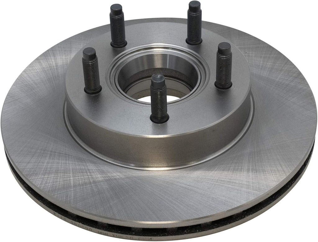 TRQ Front Semi Metallic Brake Pad and Rotor Set Compatible with 86-88 Ford Bronco II 4WD 89-90 with 276mm Diameter Front Rotors 89 Ranger with
