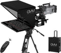 GVM Teleprompter Kit for Digital Cameras/camcorders Portable 18.5'' Teleprompter Kit with Remote Control & App,with 18.5' Android All-in-One Monitor and Carry Case