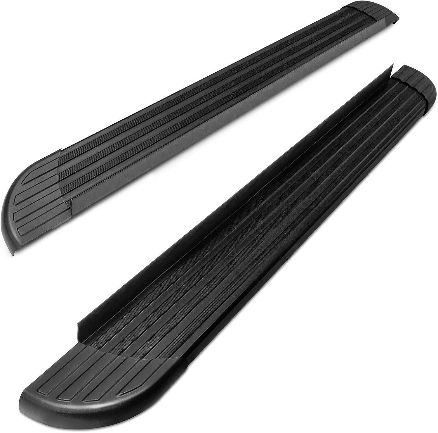 TAC Running Boards Compatible with 2011-2019 Ford Explorer Value Aluminum Black Side Steps Nerf Bars Step Rails Off Road Automotive Exterior Accessories 2 Pieces