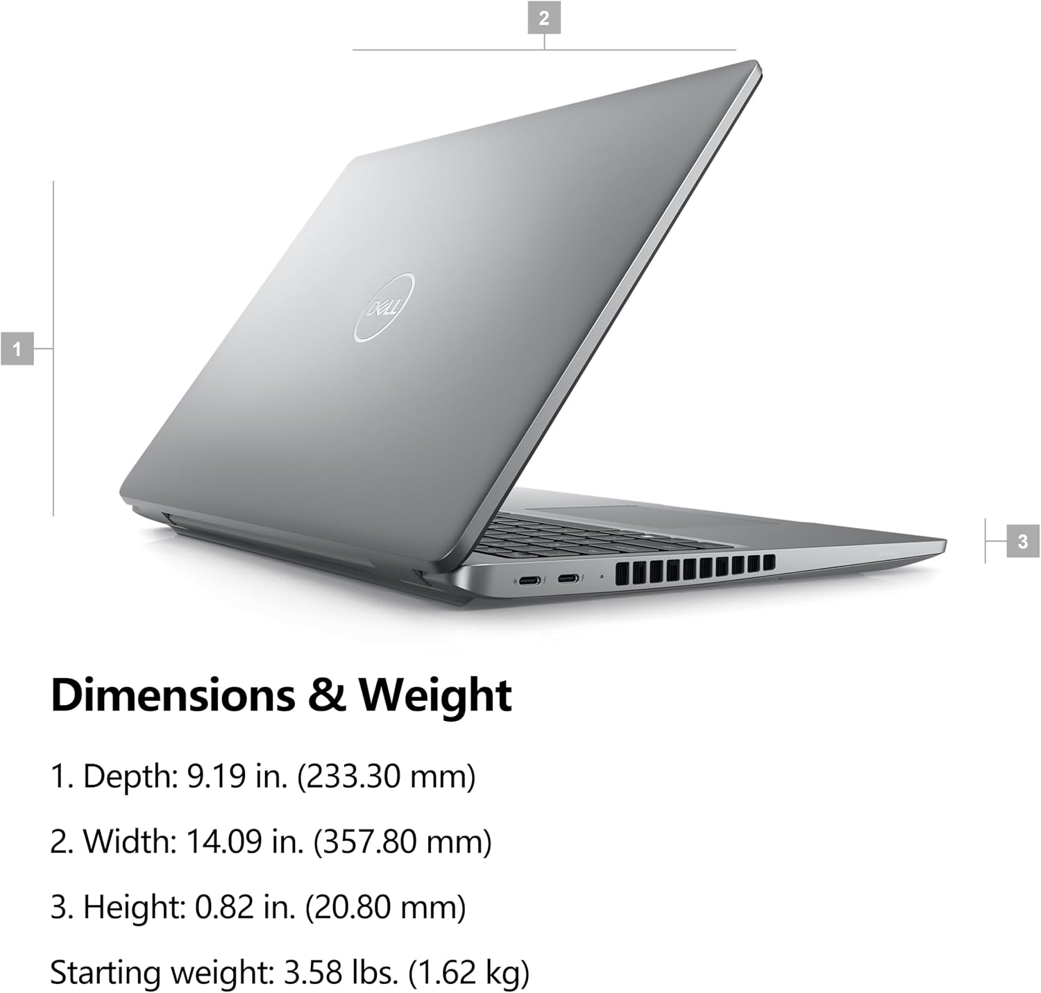 Dell Latitude 5550 15 5000 AI Laptop, 15.6' FHD Business Computer, Intel 12-Core Ultra 5 135U (Beat i7-1355U), 16GB DDR5 RAM, 1TB SSD, WiFi 6, Backlit Keyboard, Fingerprint Reader, Windows 11 Pro