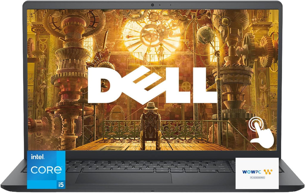 Dell Inspiron 15 Laptop, 15.6' FHD (1920 x 1080) Touchscreen, Gen 13 Intel Core i5, 32GB RAM 2.5TB Storage (2TB PCIe SSD + 512GB Portable Drive), Windows 11 Pro, Anti-Glare Coating, w/WOWPC Bundle