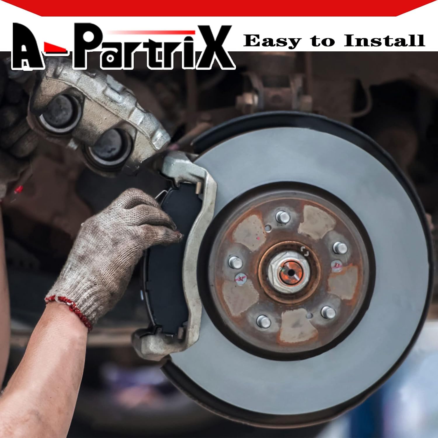 Brakes and Rotors - Front Brake Pads and Rotors Kit, Front Automotive Replacement Brake Kit, Break Pad and Break Rotor fits Honda Accord 2003-2007 fits Honda Civic 2006-2011