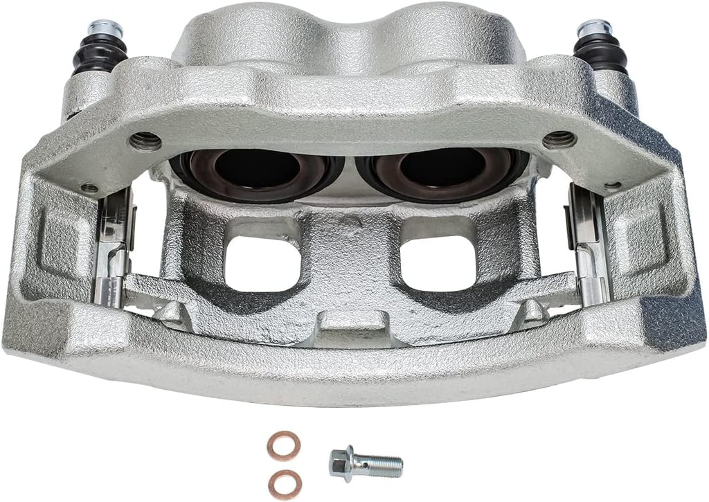 Detroit Axle - Brake Kit for 2002-2005 Dodge Ram 1500, 2005-2006 Durango, Disc Brake Rotors Ceramic Brakes Pads Front Brake Calipers Replacement [13.23 inch Front & 13.86 inch Rear Rotors]