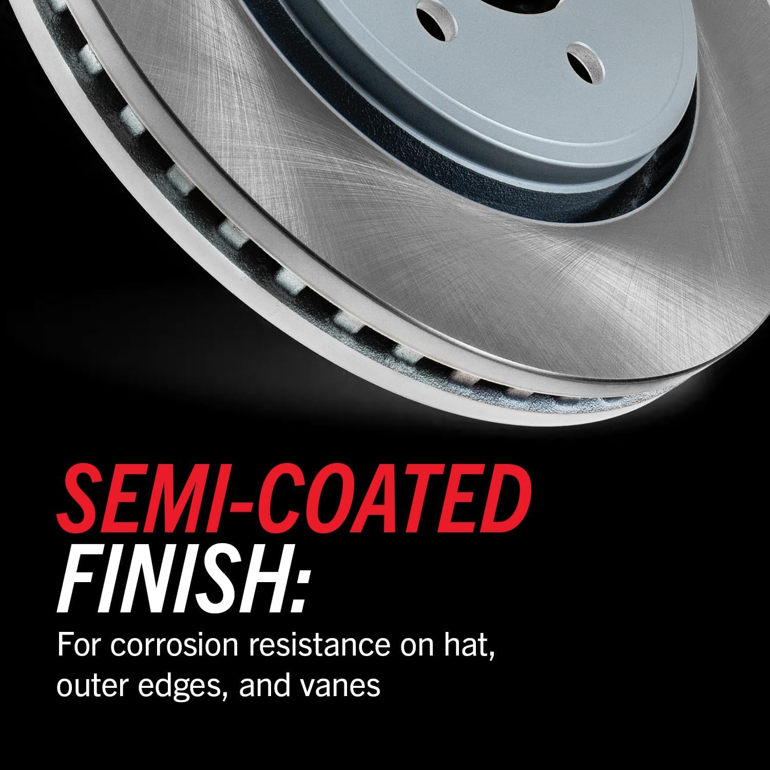 PowerStop Front Brake Kit for Honda Civic 1993-95 | Honda Civic del Sol 1994-97 | Honda Fit 2007-08 - Ceramic Brake Pads + Semi Coated Rotors Replacement, SC694