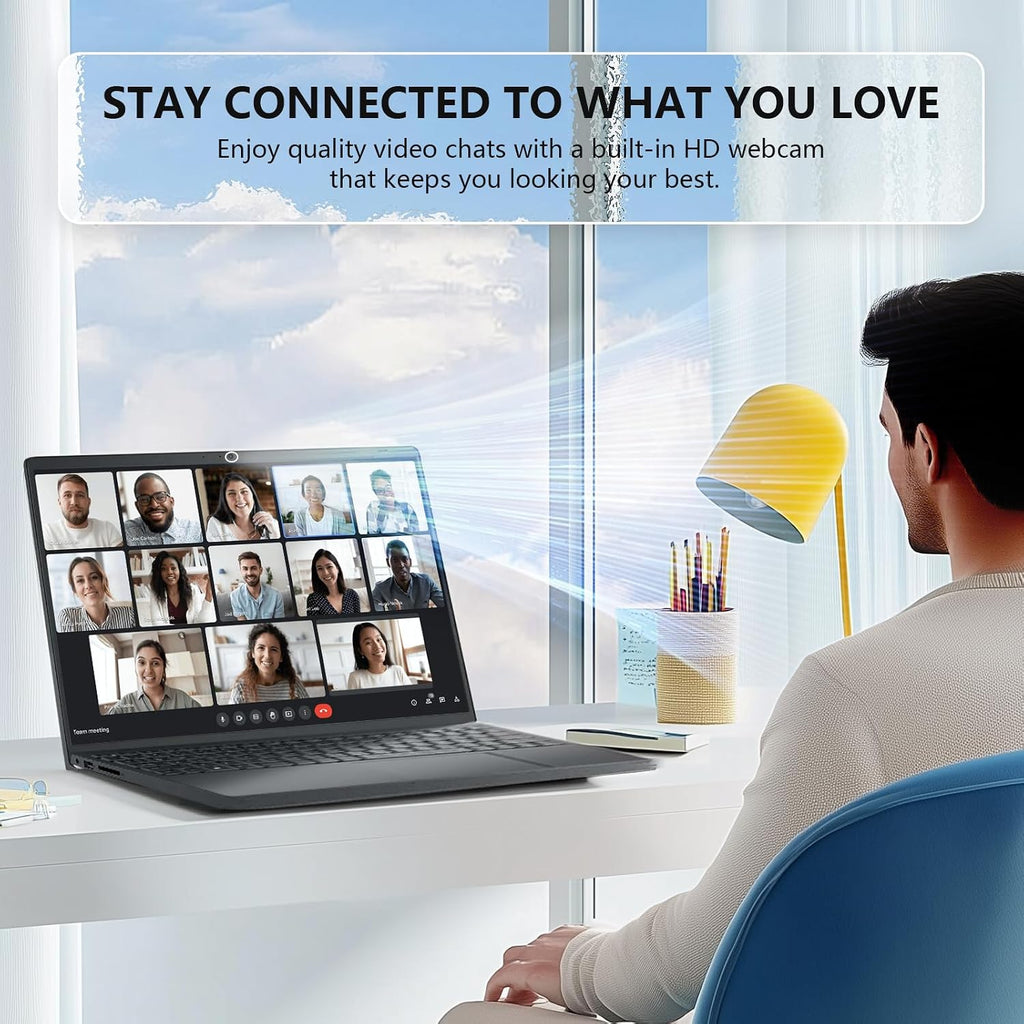 Dell Inspiron 15 Touchscreen Laptop, 15.6' FHD Anti-Glare Display, AMD Ryzen 7 7730U (Up to 4.5GHz), 20GB RAM, 1TB PCIe SSD, Windows 11 Pro, SD Card Reader, ExpressCharge, Numeric Keypad