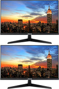 Asus VY249HF 24-inch 1920 x 1080 Full HD LED Backlit LCD Frameless Monitor, 2-Pack Bundle with HDMI, Adaptive-Sync, Eye Care, Low Blue Light, 100Hz 1ms Smooth Motion