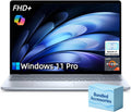 Dell Inspiron 16 Business Laptop - Windows 11 Pro, 16' FHD+ IPS Anti-Glare Display, AMD Ryzen 7 8840U, Backlit Keyboard, Copilot+ PC for Office Work and Study, w/Accessories | 64GB DDR5 RAM + 1TB SSD