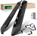 YHTAUTO 6.25 Inch Running Boards Side Steps Fit Toyota Tundra 2007-2021(Crew Cab/CrewMax) Side Steps Carbon Steel Step Bars Off-Road Exterior Accessories, Set of 2