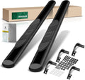 YHTAUTO 4 Inch Running Boards Fit Ford F-150 2015-2026, Standard/Regular Cab, Oval Straight Side Steps Carbon Steel Step Bars Off-Road Exterior Accessories