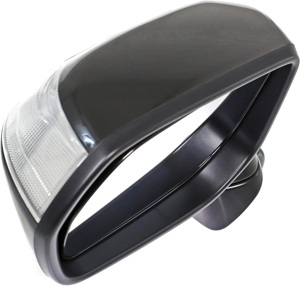 Kool Vue Mirror Compatible With Acura RDX 2009-2012, Paintable, Power, Heated, Manual Folding, Driver Side