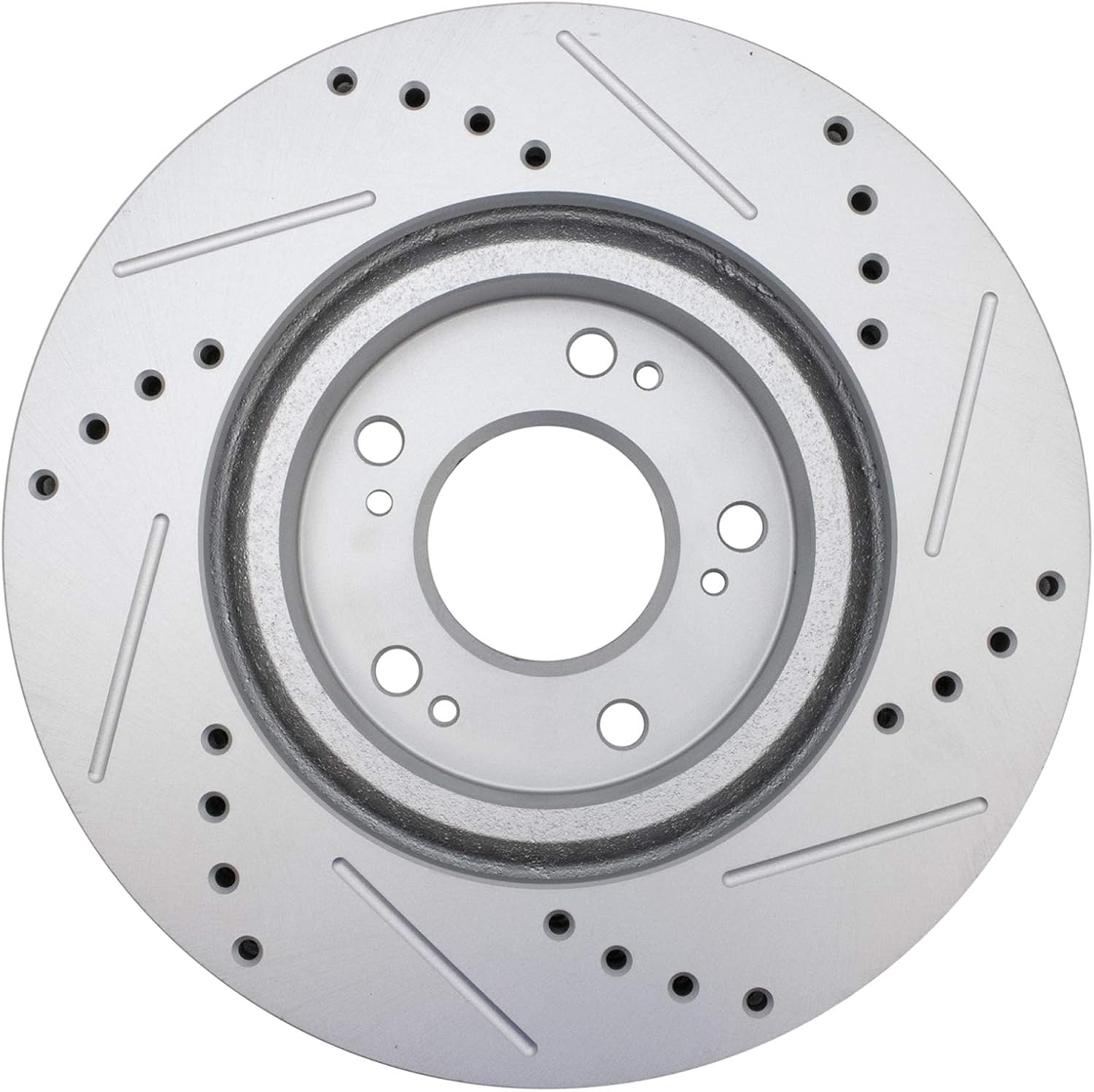 TRQ Front & Rear Brake Performance Rotor Kit Compatible with Chrysler Dodge Jeep Mitsubishi