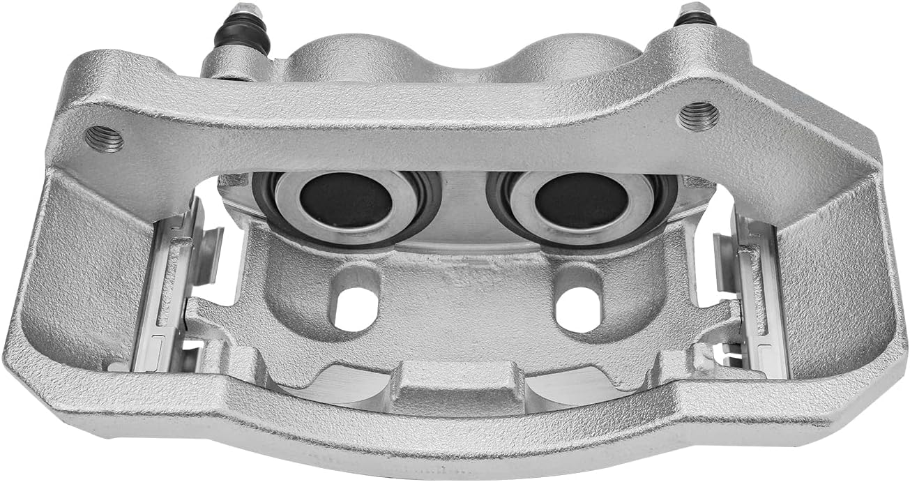 Detroit Axle - Front Brake Kit for 2003-2008 Dodge Ram 2500 3500 Disc Brake Calipers Ceramic Brake Pads 2004 2005 2006 2007 Replacement