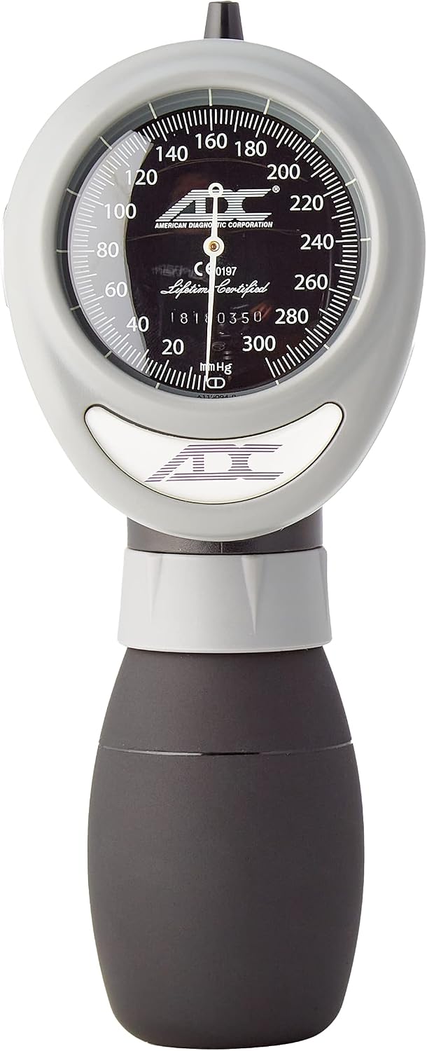 American Diagnostic Corporation Multicuff BP System, 3 Cuff, Black 1/EA