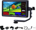 FEELWORLD S55 V3 6-Inch Camera DSLR Field Monitor with F550 Battry 2200mAh and Case, 1920x1080P Small Full HD IPS Display, 4K HDMI in/Out 3D LUT Video Waveform Peaking Focus Assist Zebra False Color