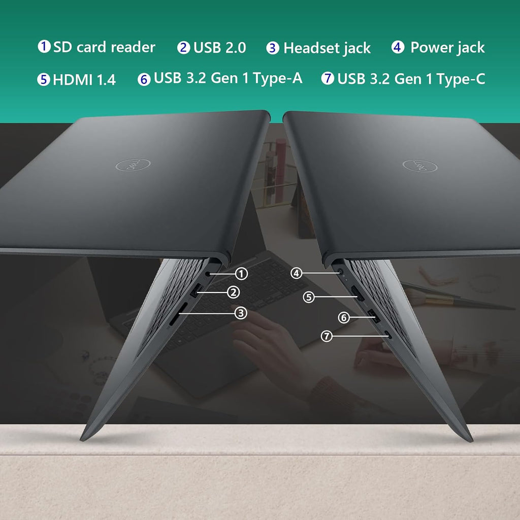 Dell 16 Touchscreen for Business Laptop Computer - Intel Core 7 150U (10 Core, Up to 5.4GHz), 32GB RAM, 1TB SSD, 16' FHD+ IPS 300nits Display, Backlit KB, Wi-Fi 6E, Win 11 Pro, Patented Redragon Kit