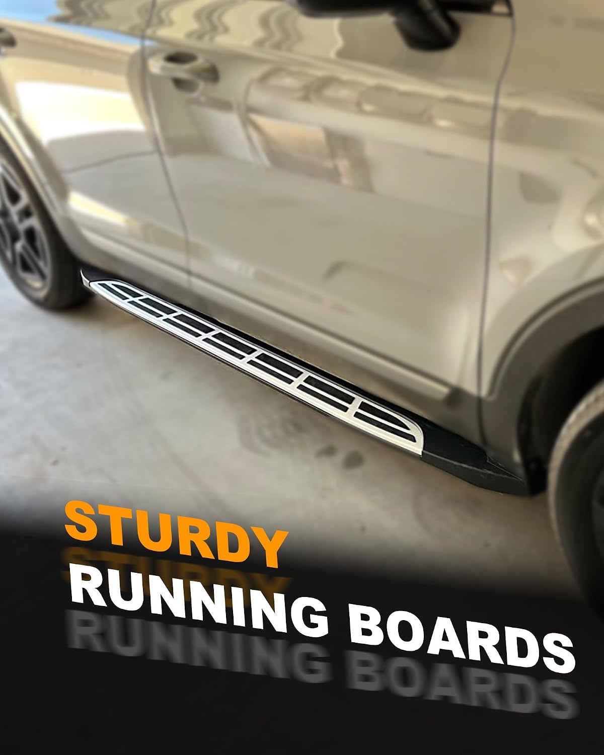 500 LBS Load Running Boards Fit for 2019-2025 Kia Telluride LX EX S SX SX-P X-Pro X-Line, Heavy Duty Side Step, No Drilling