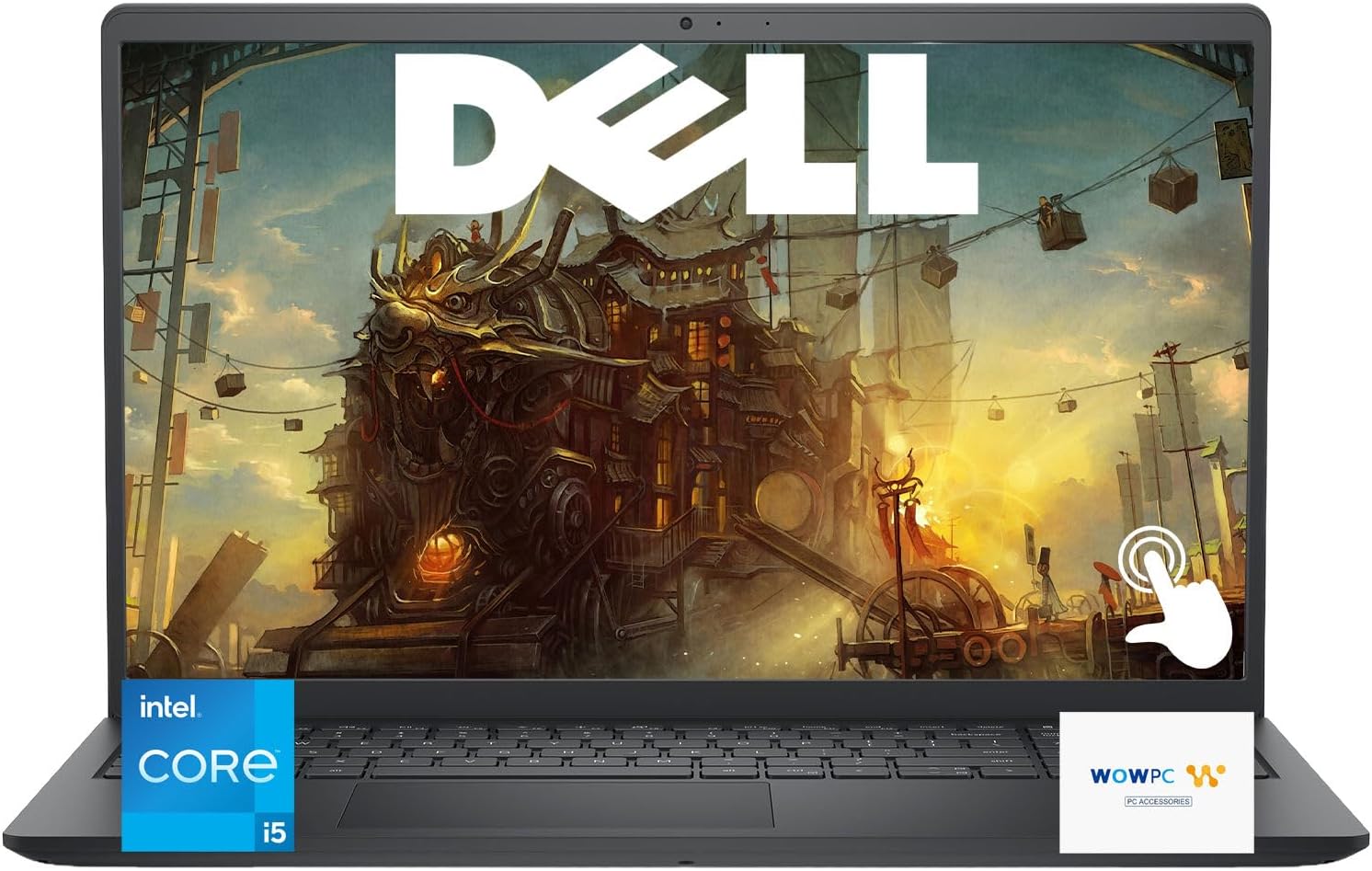 Dell Inspiron 15 Laptop, 15.6' FHD (1920 x 1080) Touchscreen, Gen 13 Intel Core i5, 32GB RAM 1.5TB Storage (1TB PCIe SSD + 512GB Portable Drive), Windows 11 Pro, Anti-Glare Coating,