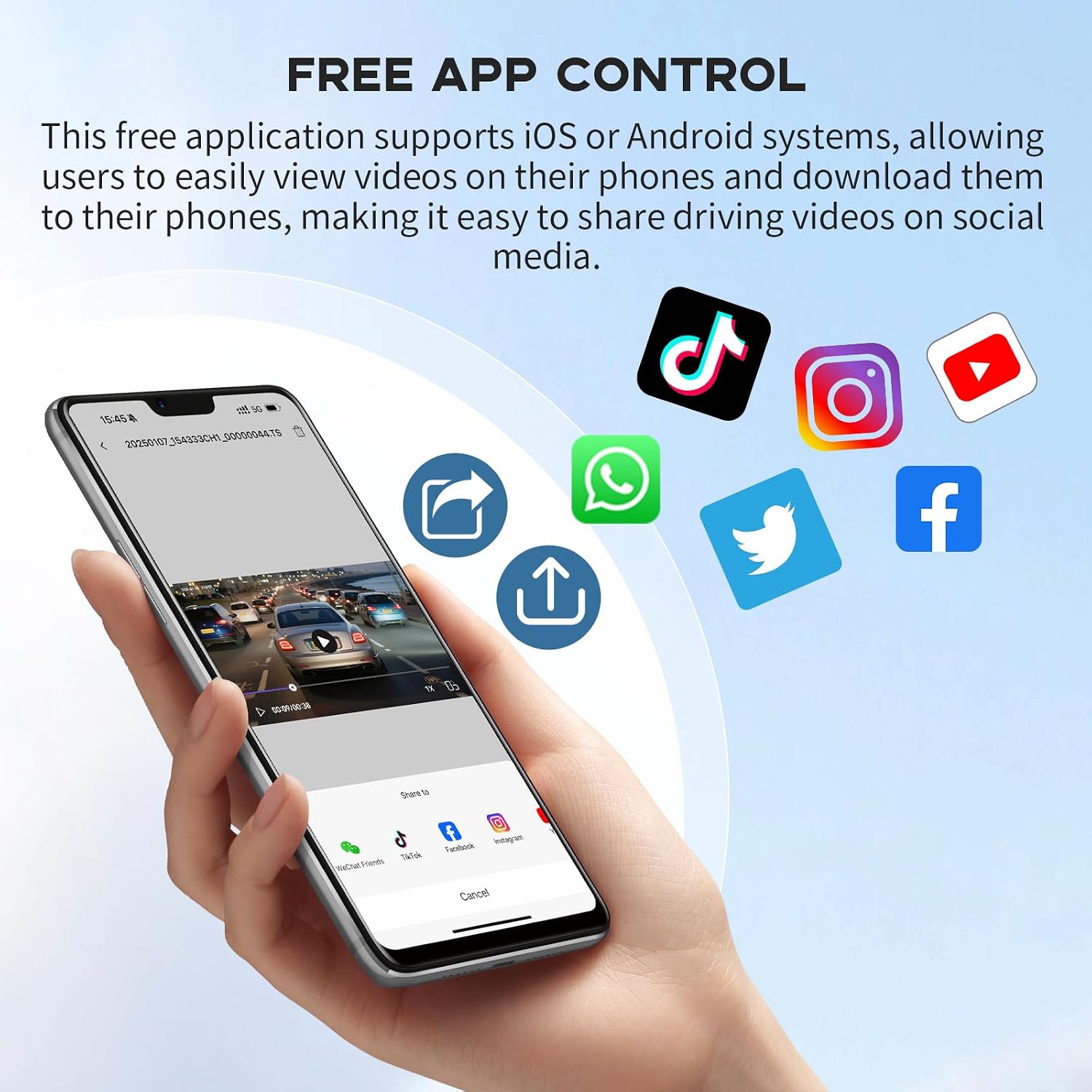Largest 11.5' Portable Carplay Screen for Car, 4K Wireless Car Play & Android Auto, Upgrade Touchscreen with Dash Cam, App Control/Loop Recording/Backup Camera/Mirror Link/GPS/FM for All Vehicles