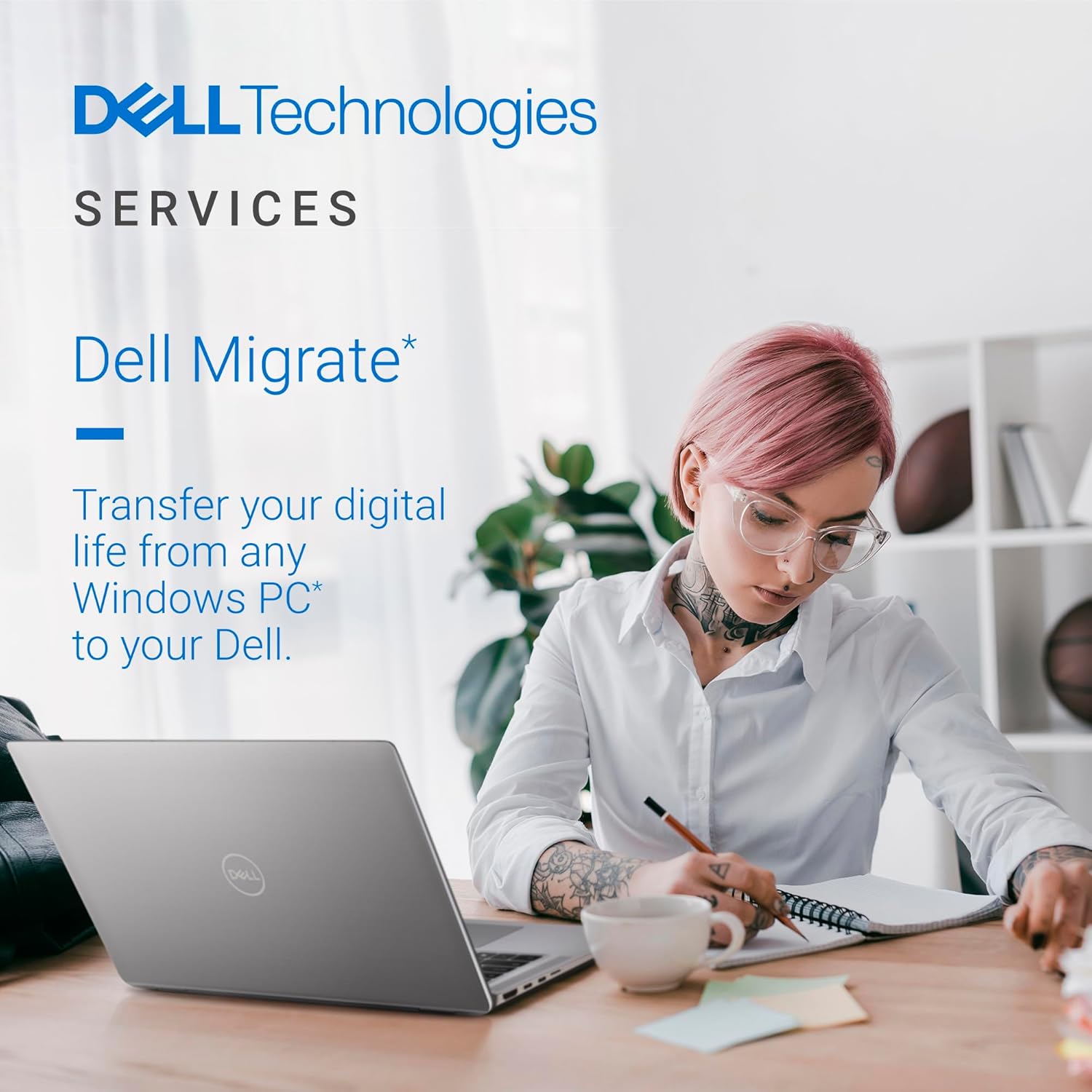 Dell Inspiron 16 5640 Laptop - 16.0-inch 16:10 FHD+ (1920 x 1200) Display, Intel Core 7-150U Processor, 16GB DDR5 RAM, 1TB SSD, Intel Graphics, Windows 11 Pro, Onsite & Migrate Service - Midnight Blue