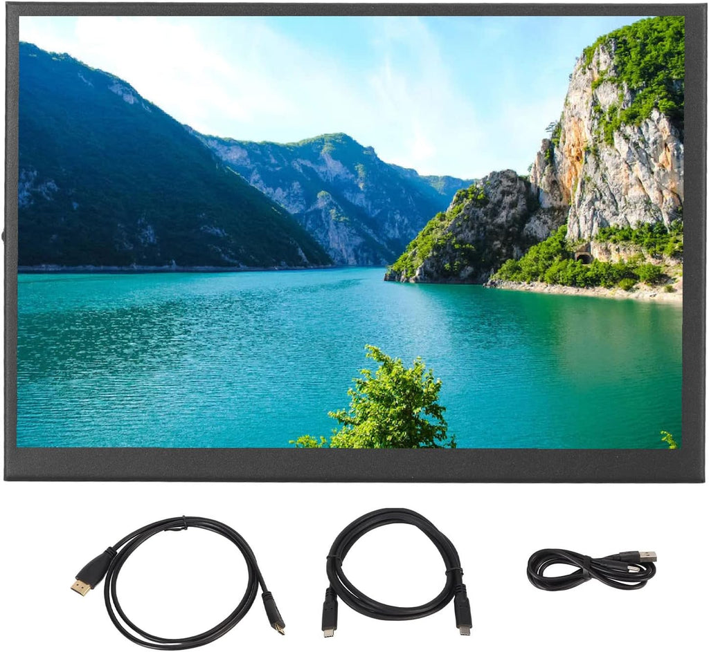 8.9 Inch Touchscreen Monitor, 1920x1200 Portable Screen, for HDMI LCD Display 160 Degrees Full View Display Panel for RPi 4 3 2 for Zero B A for for OS X