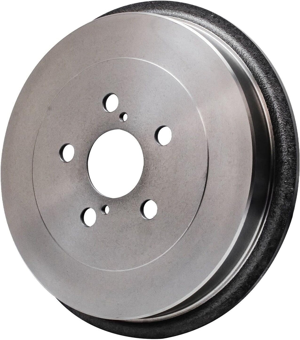 Detroit Axle - Brake Rotors Drums for 2009-2018 Toyota Corolla, 2019 Corolla [1.8L], Front Drilled & Slotted Brake Rotors Rear Brakes Drums 2010 2011 2012 2013 2014 2015 2016 2017 Replacement